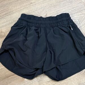 lululemon athletica Midnight Black Women's Athletic Shorts